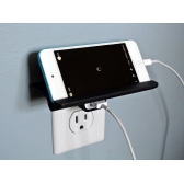 Suporte de Parede Smartphone e Tablet acopla no carregador.